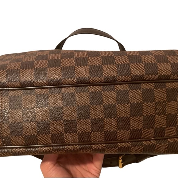 Authentic Louis Vuitton Evora GM Tote Should Bag- Damier Ebene - Picture 3 of 10